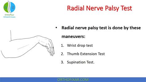 radial nerve compression test|radial nerve special tests.